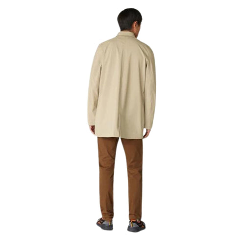 Trench Uomo Benny Bonded in nylon triplo strato Tortora KWAY- Francavilla Moda